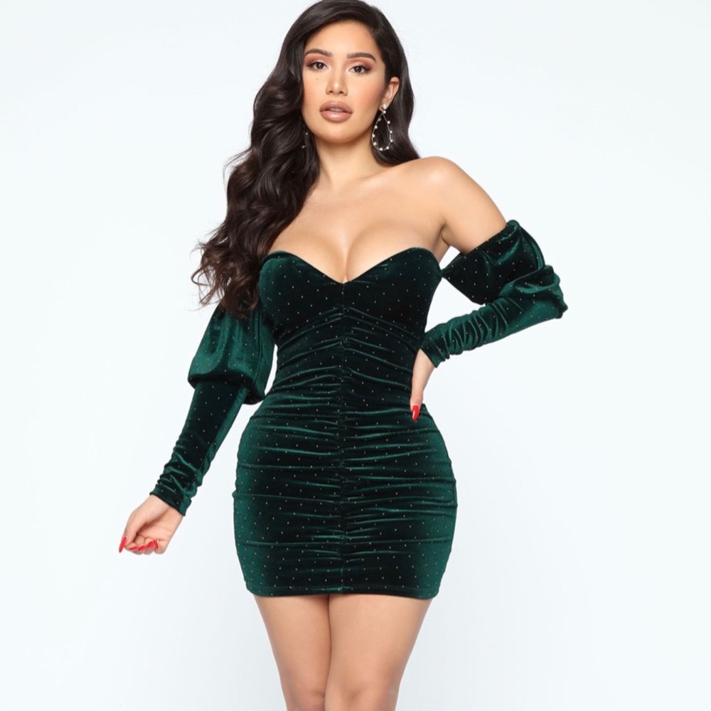 Velvet Mini Dress